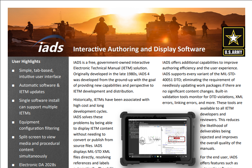 IADS4 - Interactive Authoring and Display Software