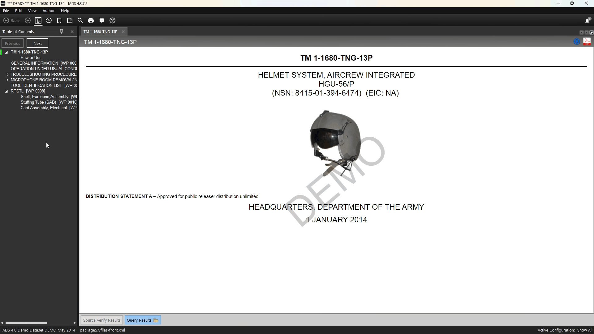 Toolbar Reference